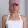UNDERCONTROL STUDIO Baseballkappe / JEWEL STUD / BATIK pink