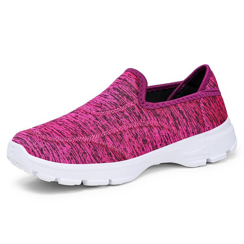 Shoes Women's Summer New Large-size Old Beijing Cloth Shoes Soft-soled Walking Shoes Men's and Women's Same One-pedal Casual Shoes
