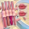 Double Headed Lip Glaze Chestnut Lip Mud Long Lasting Moisturizing Waterproof Sweatproof Matte Lipstick Cosmetics