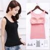 Summer Plus Size Casual Modal Women Camisole with Chest Pad Female Loose Bottoming Sleeveless Vest Tank Top