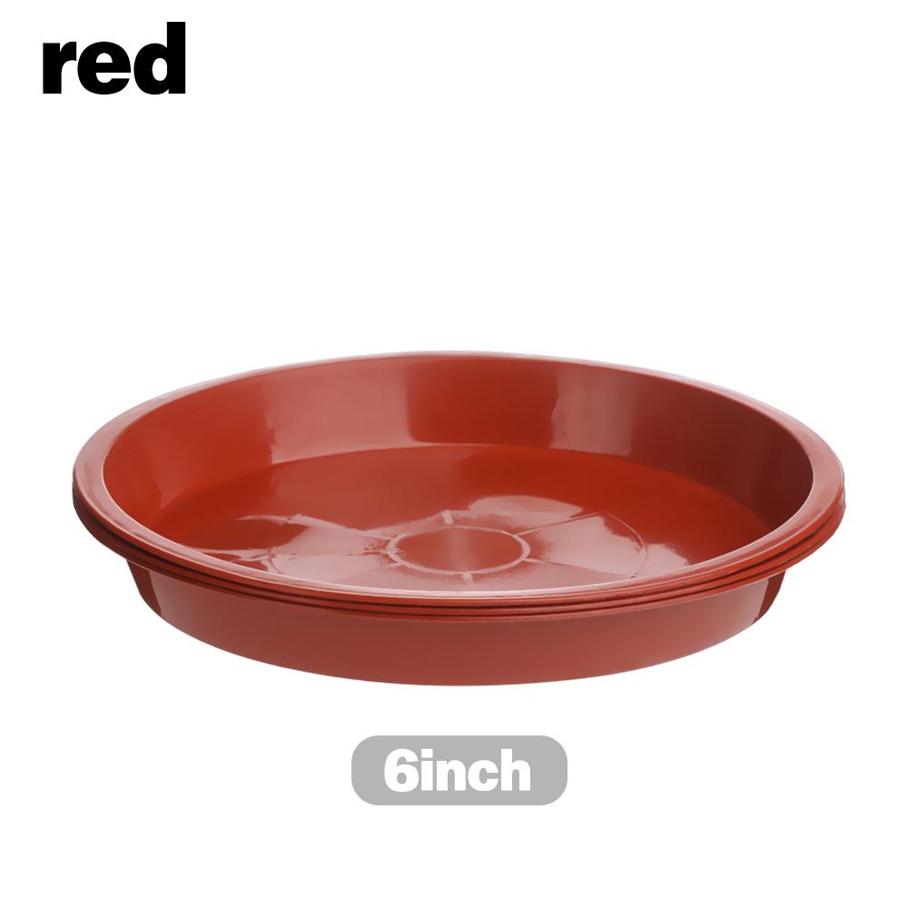 3Pcs Heavy Duty Flower Pot Durable Plant Saucer Indoor Outdoor Drip Trays Plastic Tray Saucers
