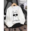 European Sizes Kids' Crewneck Sweatshirt - Llama Wearing Sunglasses No Problema , Sportswear And Casual Wear, Soft And Comfortable, Clothing