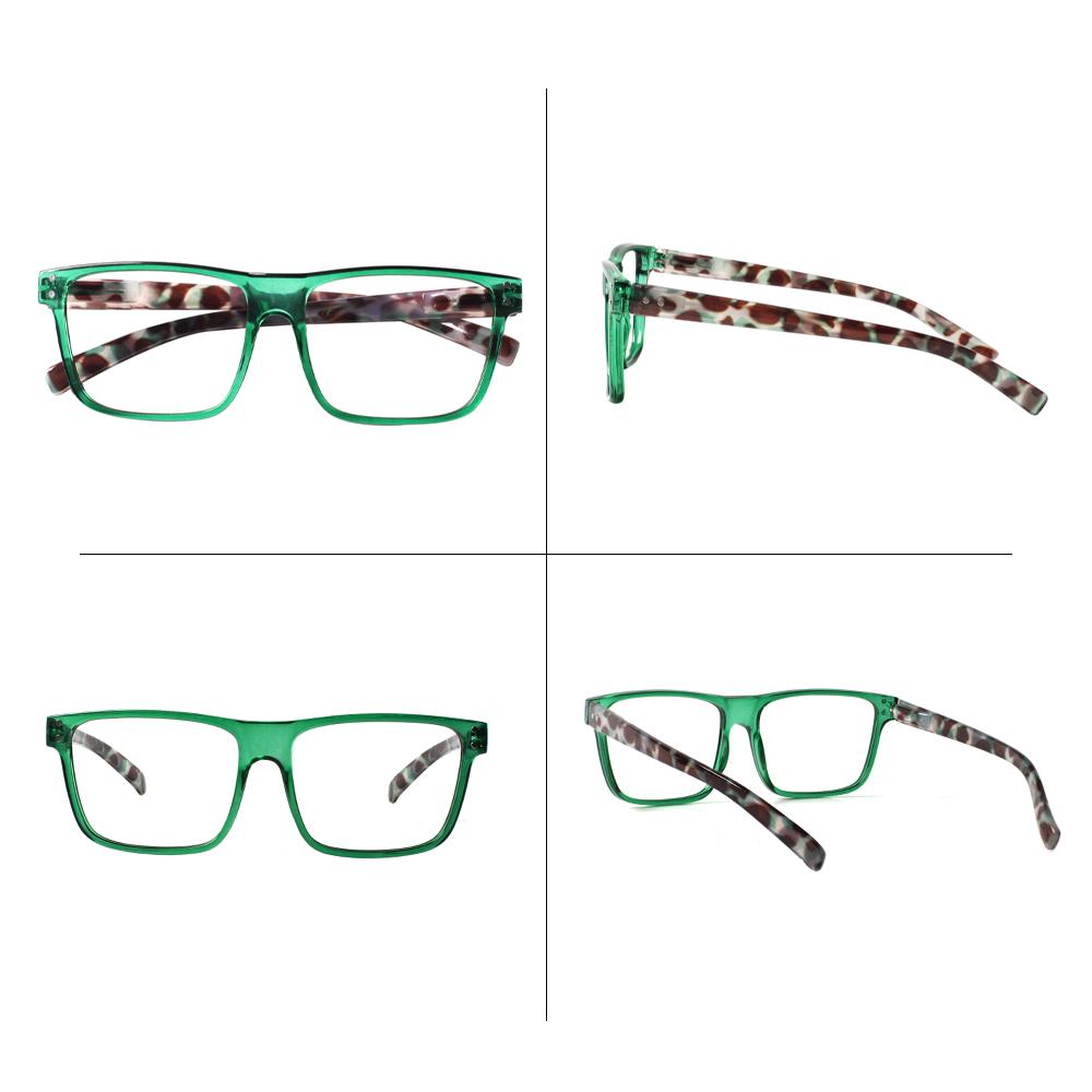 Fashion Printed HD Lenses Spring Hinged Reading Glasses High Quality Prescription Eyeglasses Diopter +1.0 To +6.0