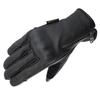 Komine Motorcycle Leather Winter Short Gloves Z 2XL GK-850 - Series, Black,