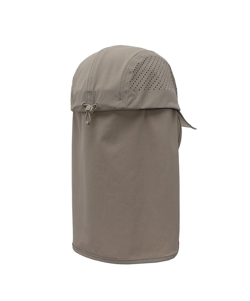 Casquette de camping SNOWPEAK APPAREL Protection Solaire Rafraîchissante (S25Mufcc75) Gris Vintage
