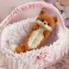 Zipper Closure Pen Bag Fox Shape Stationery Storage Bag Cartoon Stationery Pouch  Students