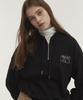 BETWEEN A AND B High-Neck String Sweatshirt [Black]