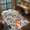 Shinchan Anime Character Carpet for Living Room Bedroom Home Decor Cool Movie Mat Play Floor Mat