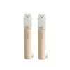 2Pcs Foldable 2 In1 Travel Toothbrush Soft-bristled with Toothpaste Box Mini Toothbrush Toothpaste Set Convenient Leak-proof
