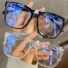 Vinage Anti Blue Light Glasses Men Computer Women Eyeglass Fashion Optical Plain Frame Spectacles Transparent Blocking Glasses