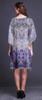 Phagun Ladies Plus Size Kaftan Summer Wear Beach Coverup Kimono Kaftan-4X-5X