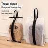 Transparent Moisture-Proof Shoe Storage Bag: Mildew-Resistant Travel Slipper & Boot Dust Cover with Zipper