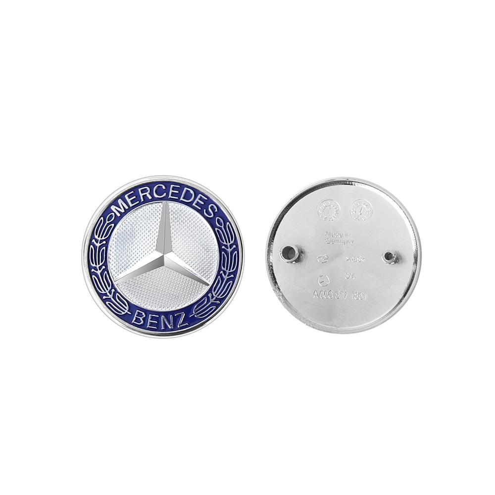 57mm Car Hood Logo Badge Replace Accessories For Mercedes Benz AMG W205 W211 W247 W176 W212 W220 W177 W247 W176 CLS CLA CLK GLC BG1