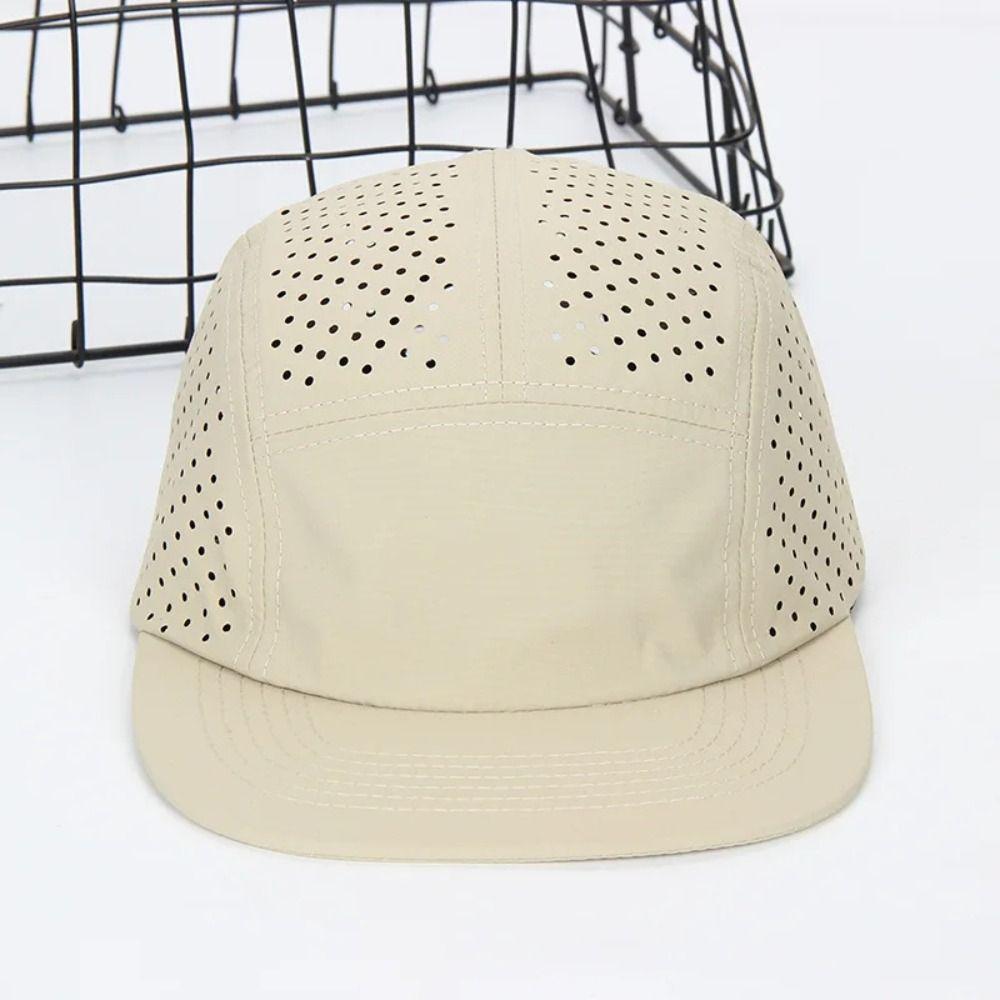 Nylon 5 Panel Baseball Caps Breathable Street Dance Hat New Snapback Hombre Hats