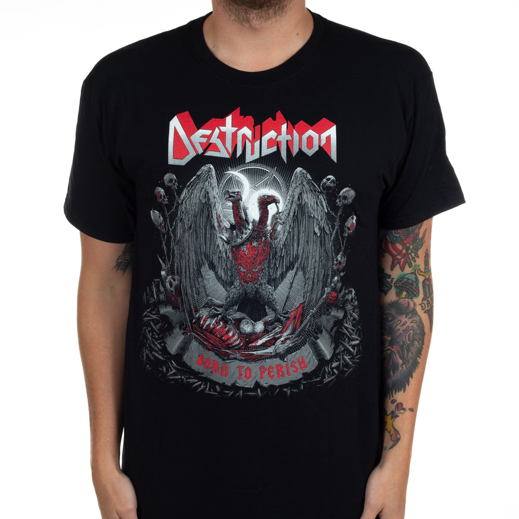 Y2k DESTRUCTION Band Graphic Cotton Tshirt Unisex Summer Short Sleeve Fashion Brand Tee Luxury Casual Vintage Retro Top