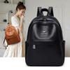 New Soft Leather Backpack for Women's Bag Casual Soft Leather Anti-theft Simple Backpack Trend