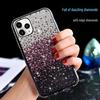 Creative Gradient Rhinestone iPhone Case for 13, 16, XS Max, XR, SE, and 17