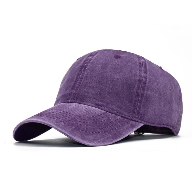 Retro pesapallimüts naistele Meeste pestud puuvillane isa pesapallimüts vabaaja müts Suvine päikesemüts Unisex Snapback mütsid