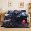 Cloud Tifa Final Fantasy Spiele Sephiroth Flanelldecke Weiche Warme Überwurfdecke für Schlafzimmer Wohnzimmer Bett Reise Picknick Geschenk