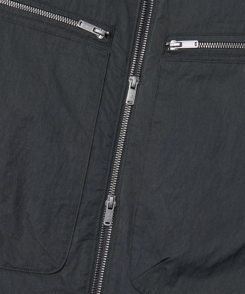 Nomanual Detachable Hooded Vest - Black