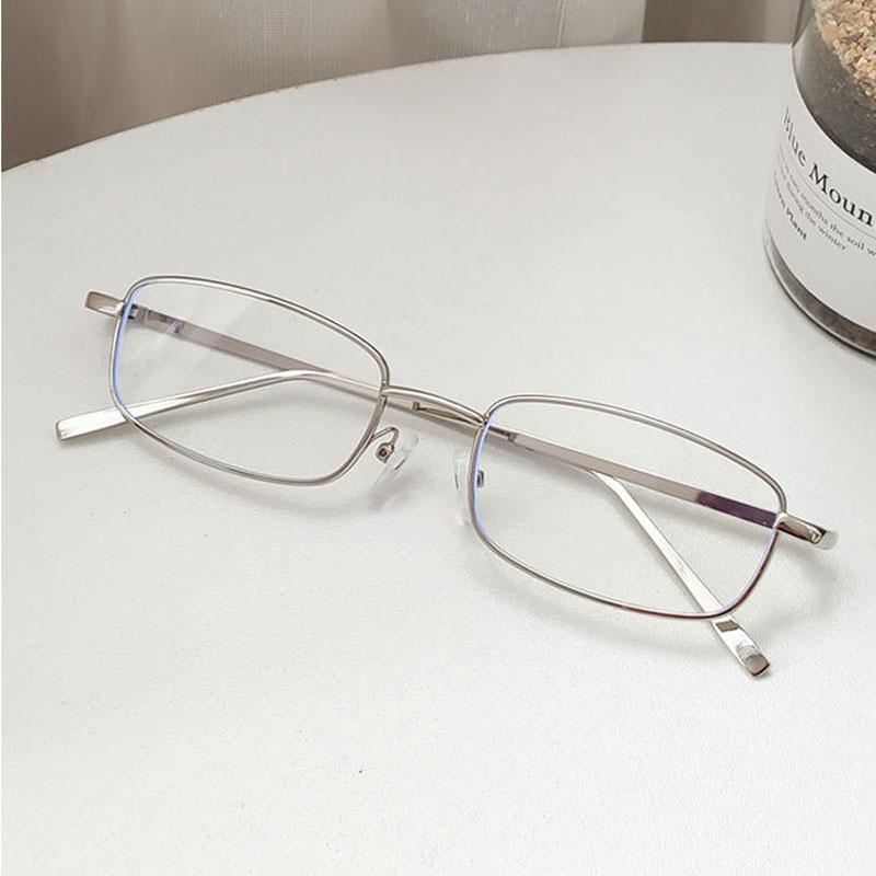 Fashion Small Rectangle Sunglasses Men Women Vintage Square Driving Sun Glasses Luxury Brand Metal Frame Eyewear Gafas De Sol