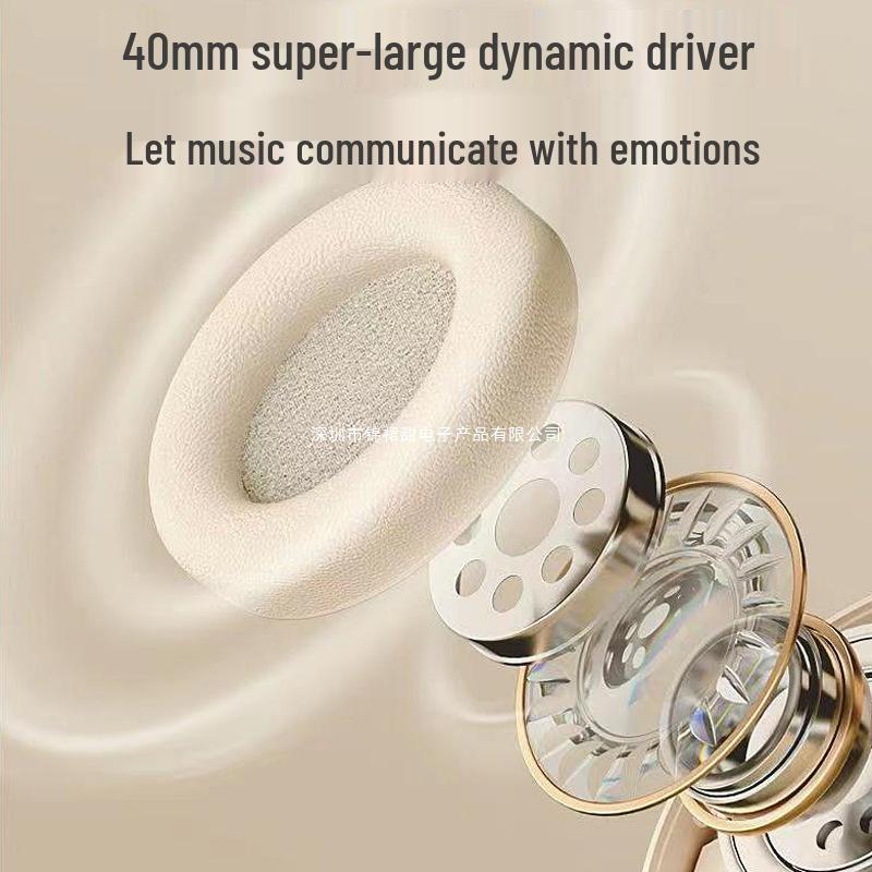 Glowing Long Battery Life Wireless Over-Ear Bluetooth Headset for Sports and Gaming