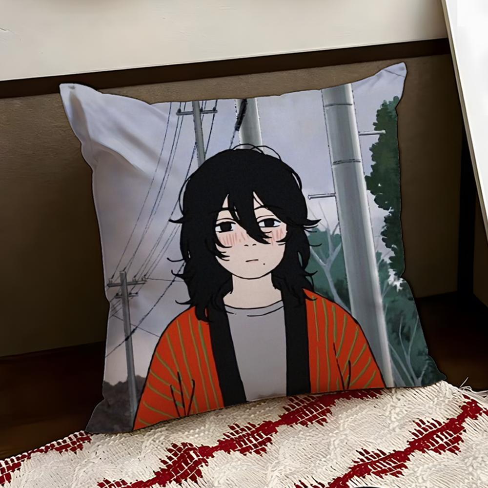 Look Back SSuddenly Cushion Cover Reversible Soft Durable Pillow Cover Home Car MultiScene Use for Daily Comfort