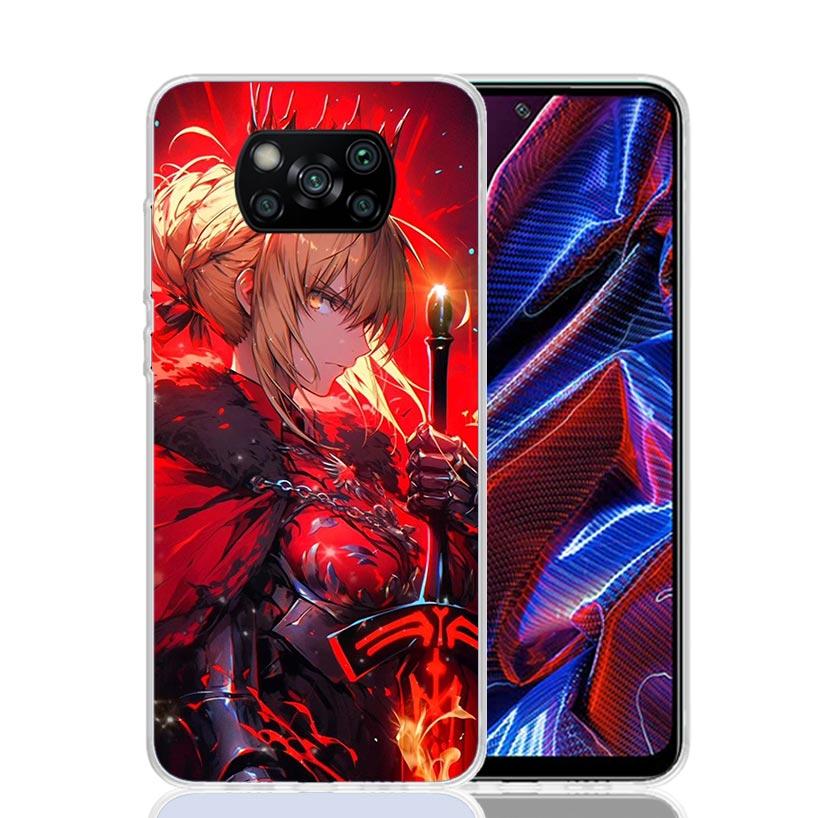 Fate Zero Stay Night Archer Handyhülle Für Xiaomi Poco X7 X6 X5 Pro F7 Ultra Redmi 15C 15 13 13C 12 12C 10 10A 10C 9 9A 9C 9T Co