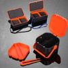 Przenośny dżdżownica Red Worm Fishing Bait Tackle Alive Lure Storage Case Box