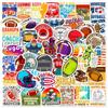 50 Rugby Text Paper Sports New Rugby Personalized DIY Graffiti Stickers New Products