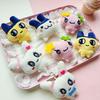 Cartoon Tamagotchi Anime Plush Pendant Creative Kawaii Mametchi Mimitchi Doll Keychain Backpack Decoration Accessories Gifts