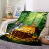 1pc Tom Jerry Flannel Blanket Soft Warm Throw for Home, Office, Travel, All-Season Cozy Bedding GiftL1204