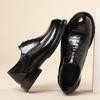 Men'S Business Casual Leather Shoes, Genuine Leather Thick-Soled Formal Men'S Shoes, Pure Cowhide Derby Big Head Shoes, Light Luxury