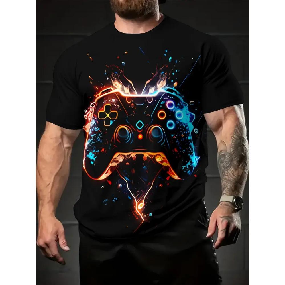 T-shirt Homme Impression 3D Animal Chat Drôle Été Harajuku T-shirts Graphiques Animaux Extérieur Décontracté Tailles Plus Haut Vêtements Femme