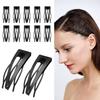10 fermagli per capelli a doppia presa da donna, in metallo, stile retrò, perni per capelli, accessori per capelli.