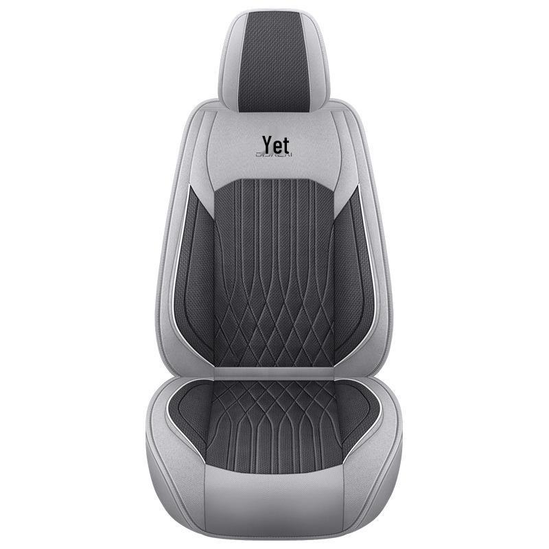 Linen Car Seat Cushion - Four Seasons Universal Cover