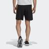 adidas Colorblock Logo Print Elastic Waist Shorts Men Bottoms Black HB7462