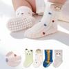 Baby Girls Socks Soft Cartoon Cotton Non-slip Socks Children Girl Mesh Anti-slipping Socks Indoor Floor Socks