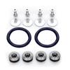 Kit de liberação rápida durável para fixadores JDM, para-choques, porta-malas, para-lamas, tampas de escotilha