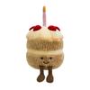 Plush Strawberry Cake Toy With Soft Pp Cotton Fill For Kids And Girls Gift Ideas
