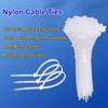 Self-Locked Nylon Cable Tie Plastic Wire Zip Ties Sets Fixed Binding Plant Fastener Garden Greenhouse Bunding Acssories