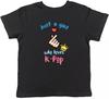 K-Pop Kids T-Shirt Just A Girl Who Loves K-Pop Childrens Boys Girls Gift