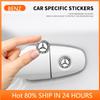 VWOUL1 Hot 2025 GLC W211 10Pcs 15mm Car Lock Keyhole Stickers Decoration Protection For Mercedes Benz B/C/E/S Class A Class C200L GLC G