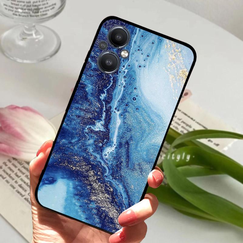 Para Capa Oppo Reno7 Z Lite 5G CPH2341 À Prova de Choque Silicone Macio TPU Capa Traseira Para Oppo F21 Pro F21Pro 5G Capa de Celular Shell Coque