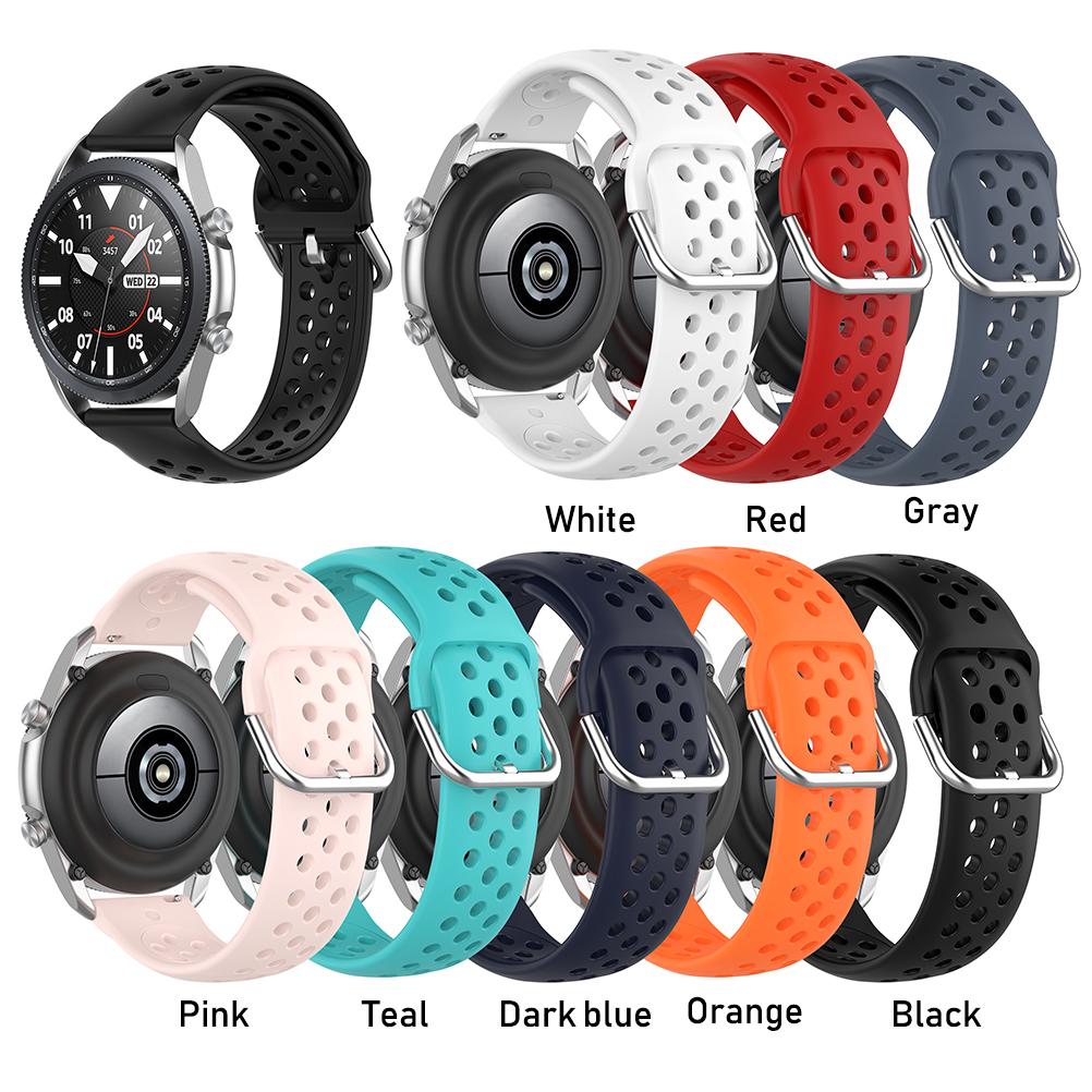 Sport Band for Samsung Galaxy Watch 3 Adjustable Silicone Strap Replacement