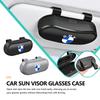Car Sun Visor Sunglasses Storage Glasses Box Interior Accessories For M3 M5 X3 E93 F10 F20 F30 F40 F15 F25 F26 F31 F49 F86