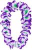 Hawaiian Necklace Hawaii Purple Flowers Aloha