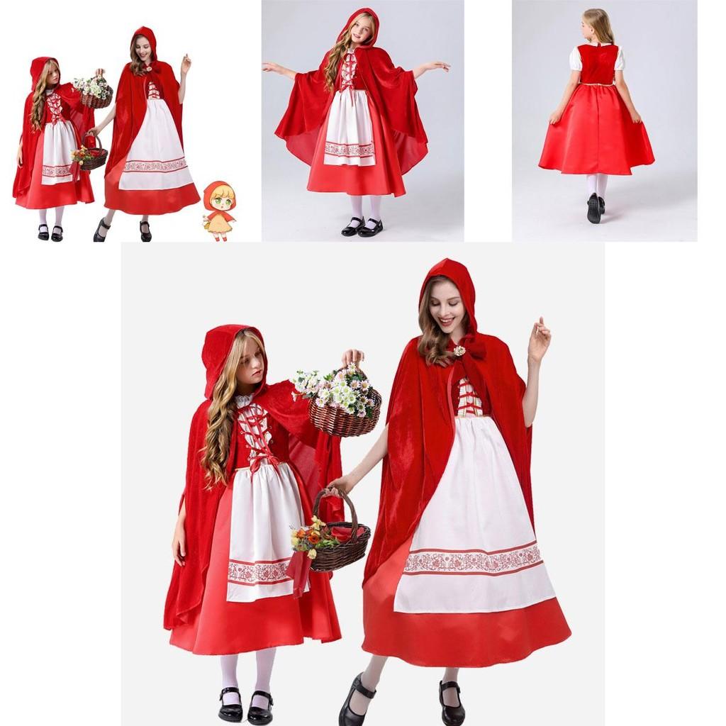 Fantasy-themed Yue Mei Keshi Little Red Riding Hood Cosplay Costume For Games And Anime Role-playing