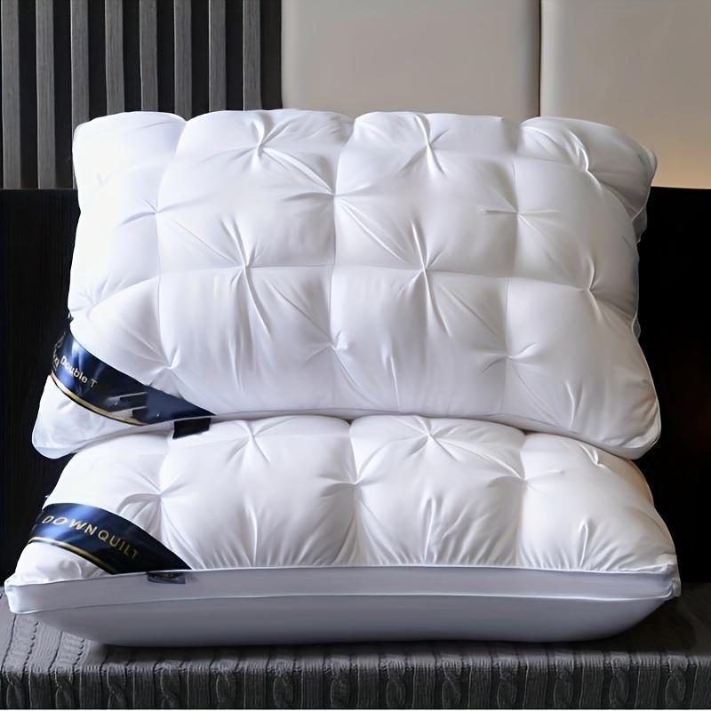 Luxury 5-Star Hotel Quality Pillow, 48*74 Inches - Deep Sleep Neck Support, Non-Collapse High Pillow Core for All Seasons