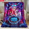 Anime thin Flannel Blanket for Bedrooms,Living Rooms,Sofas Blankets,Offices,Lunch Breaks,Picnics,blankets fluffy custom blanket